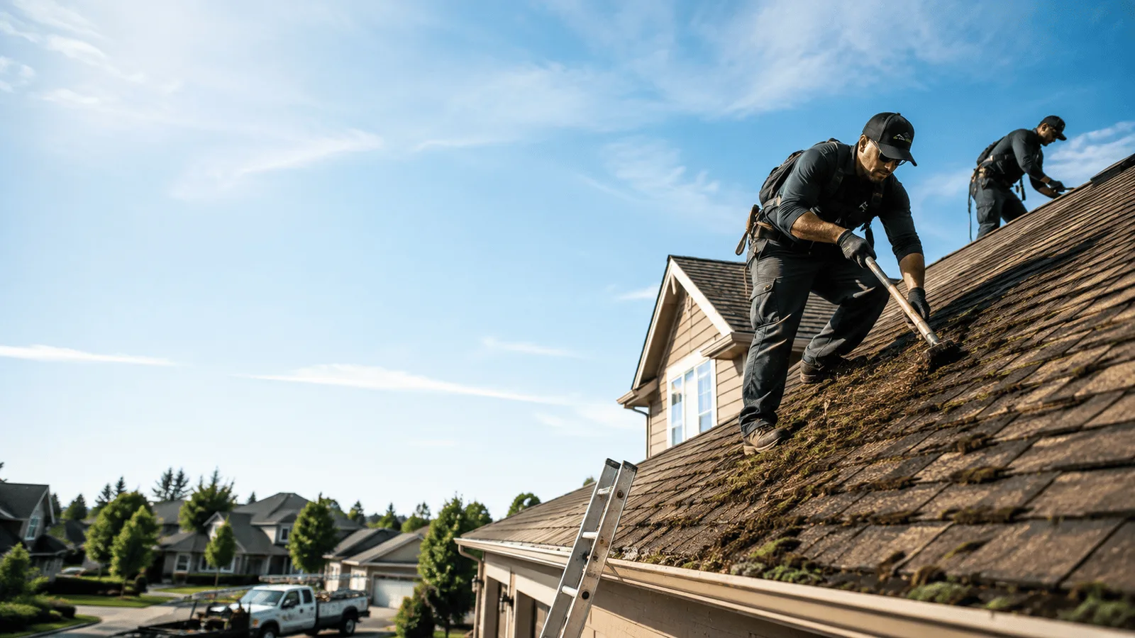 Roof Moss Removal in Centerville, UT near me